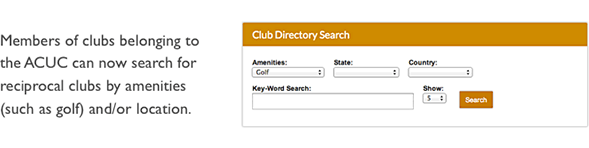 ACUC reciprocal directory